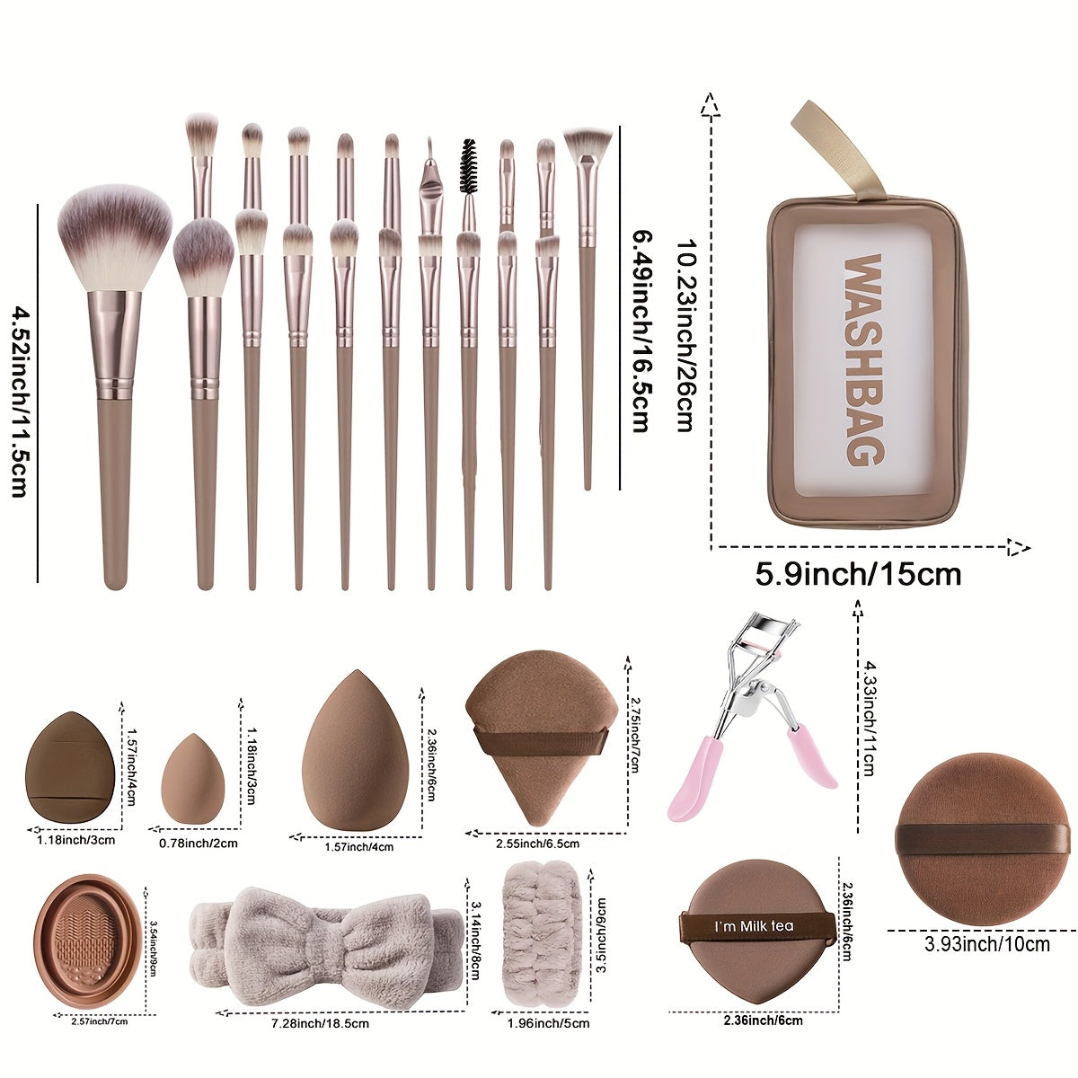 GlamMaster™ 52-Piece Complete Makeup Kit