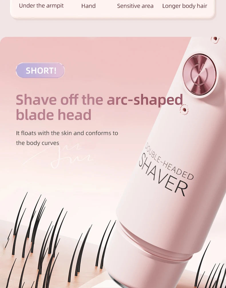 Glowify™ SmoothShave Pro – Painless Electric Body Shaver