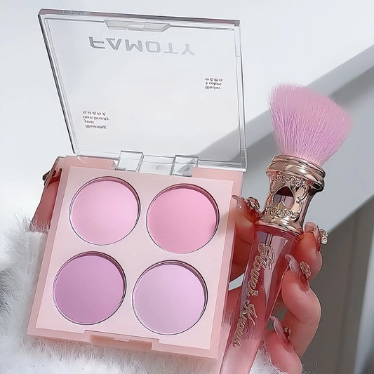 4-Color Soft Matte Blush Palette