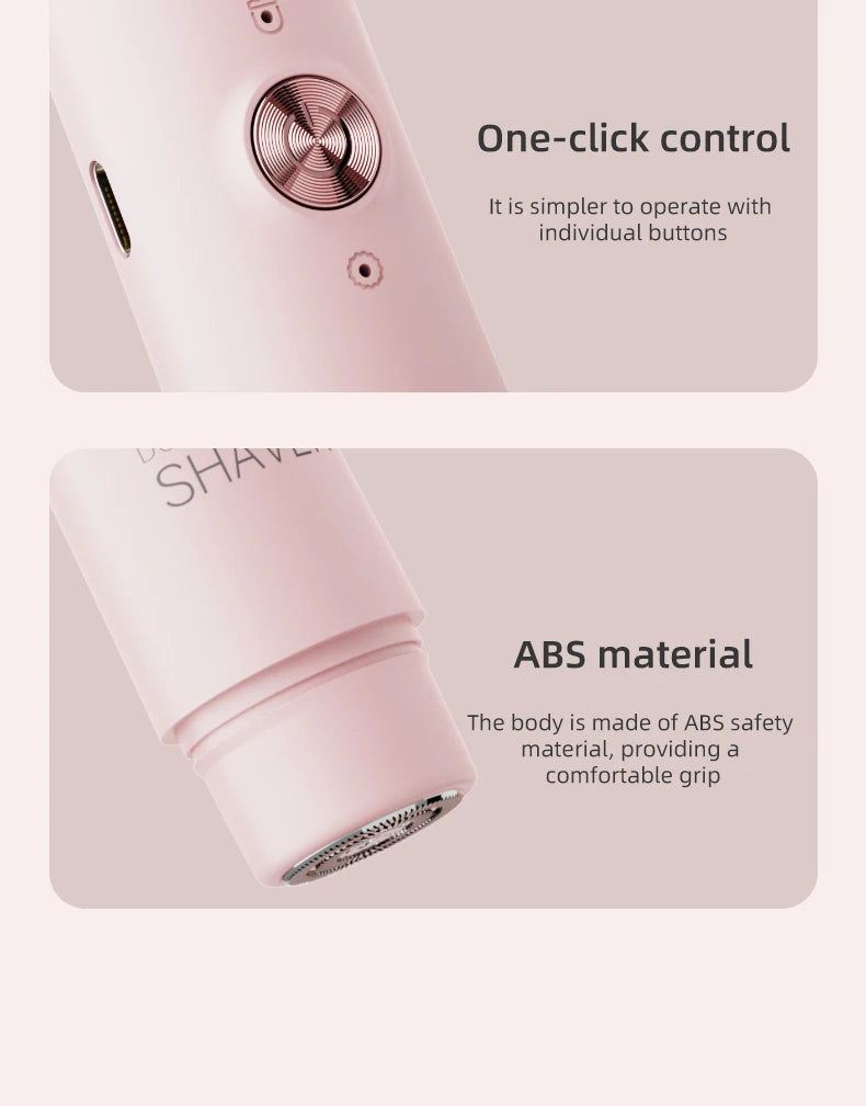 Glowify™ SmoothShave Pro – Painless Electric Body Shaver