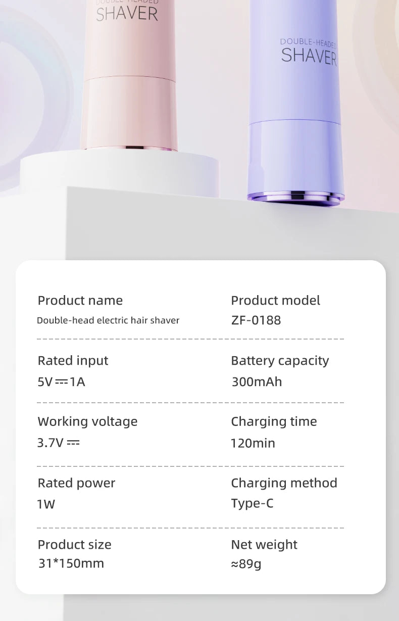 Glowify™ SmoothShave Pro – Painless Electric Body Shaver