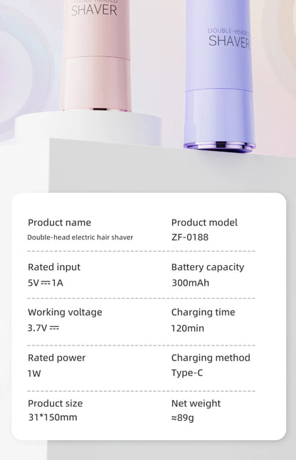 Glowify™ SmoothShave Pro – Painless Electric Body Shaver