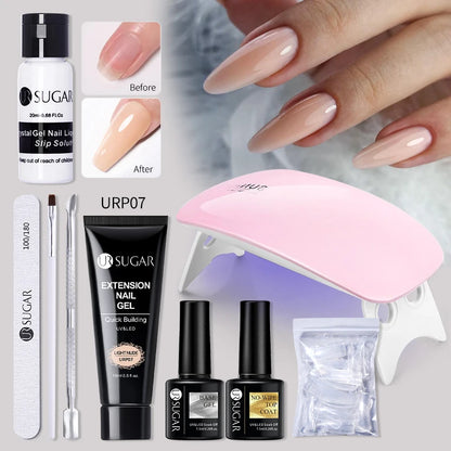 UR SUGAR™ Acrylic UV Gel Extension Nail Kit – Salon Nails From Home