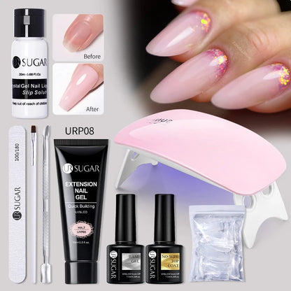 UR SUGAR™ Acrylic UV Gel Extension Nail Kit – Salon Nails From Home