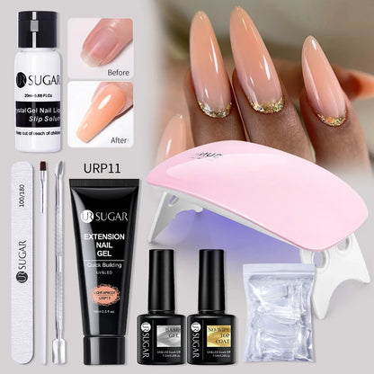 UR SUGAR™ Acrylic UV Gel Extension Nail Kit – Salon Nails From Home
