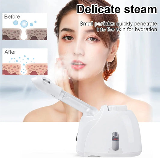 Glowify™ Facial Steamer – Spa-Level Hydration &amp; Pore Detox at Home