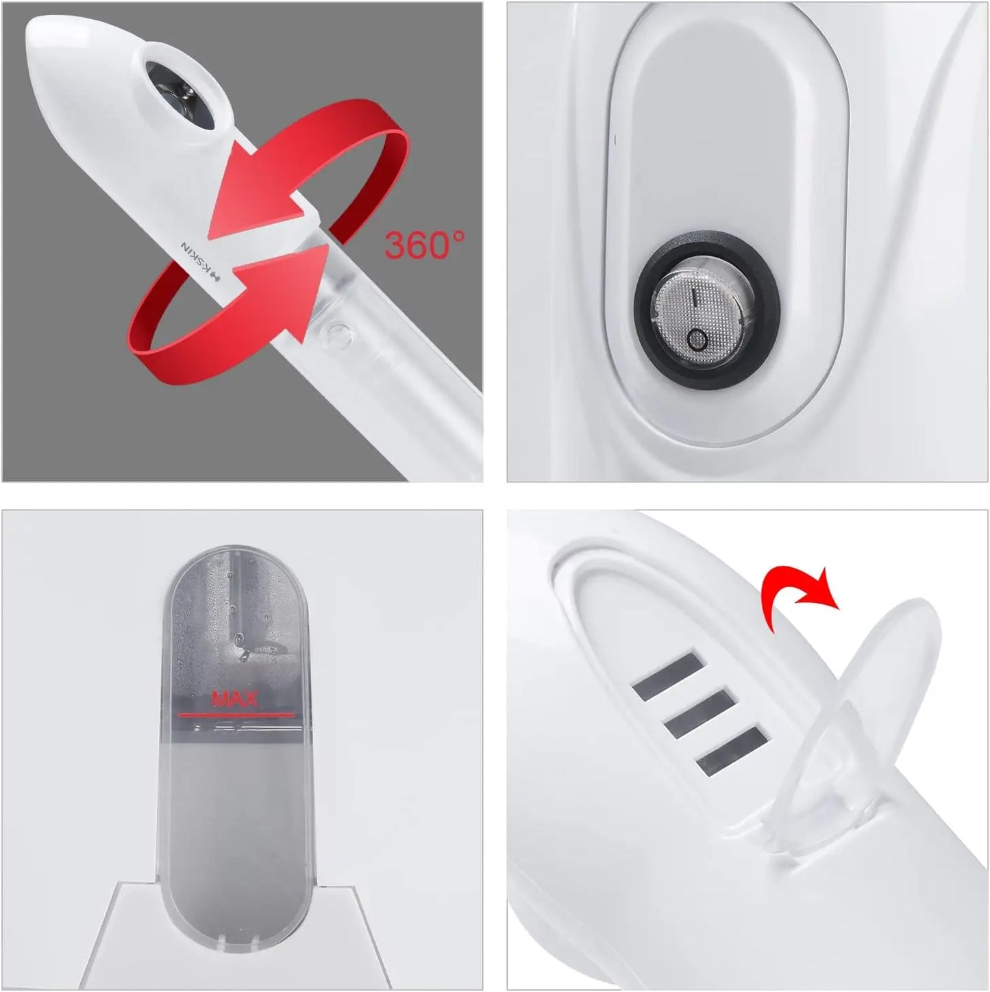 Glowify™ Facial Steamer – Spa-Level Hydration &amp; Pore Detox at Home