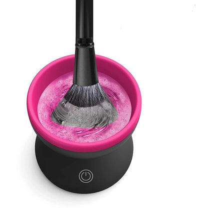 Glowify™ Makeup Brush Spin Cleaner – Fast 15-Second Deep Clean