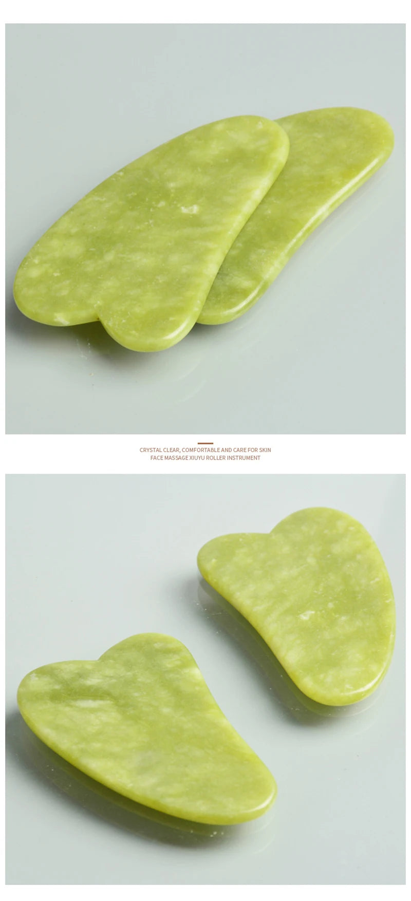 Glowify™ Jade Roller & Gua Sha Set – Sculpt, Lift & Depuff Your Skin