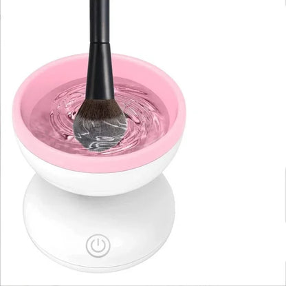 Glowify™ Makeup Brush Spin Cleaner – Fast 15-Second Deep Clean