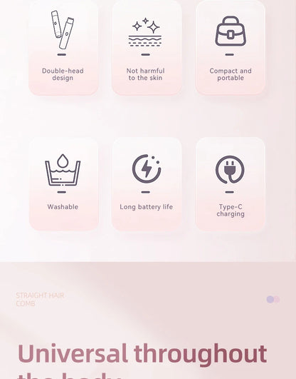 Glowify™ SmoothShave Pro – Painless Electric Body Shaver