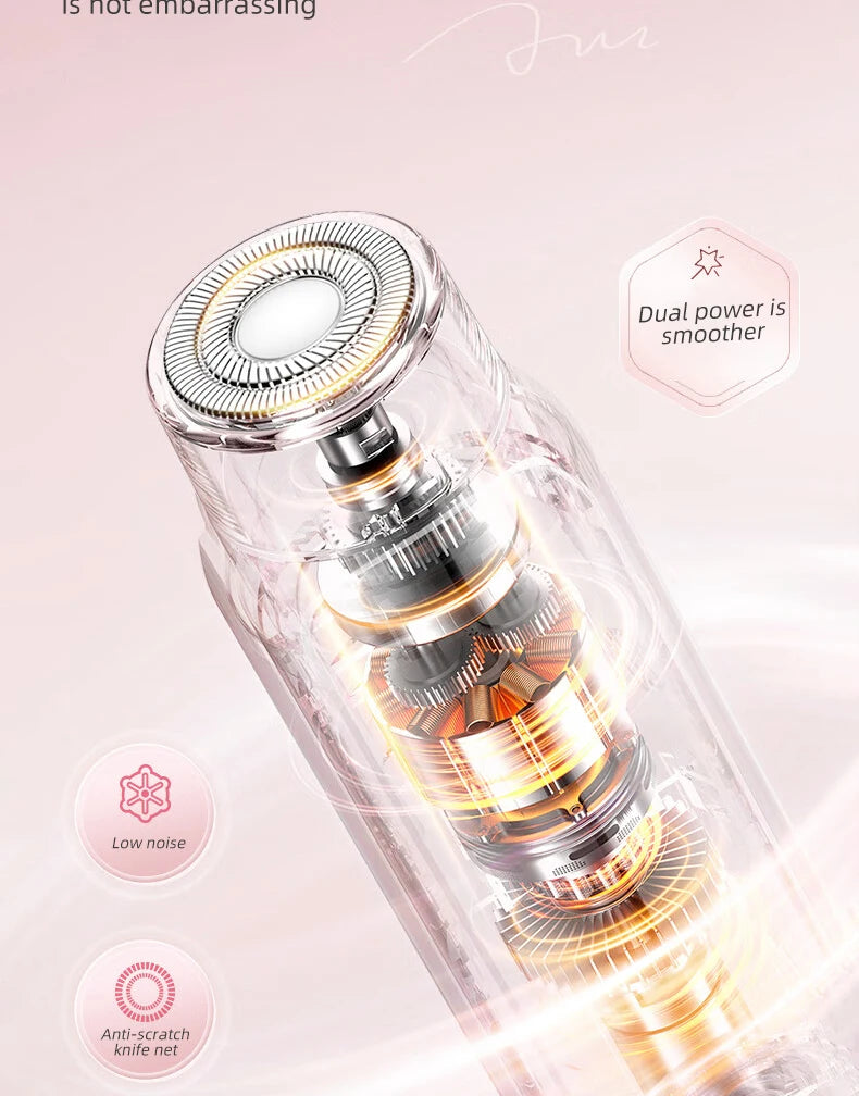 Glowify™ SmoothShave Pro – Painless Electric Body Shaver