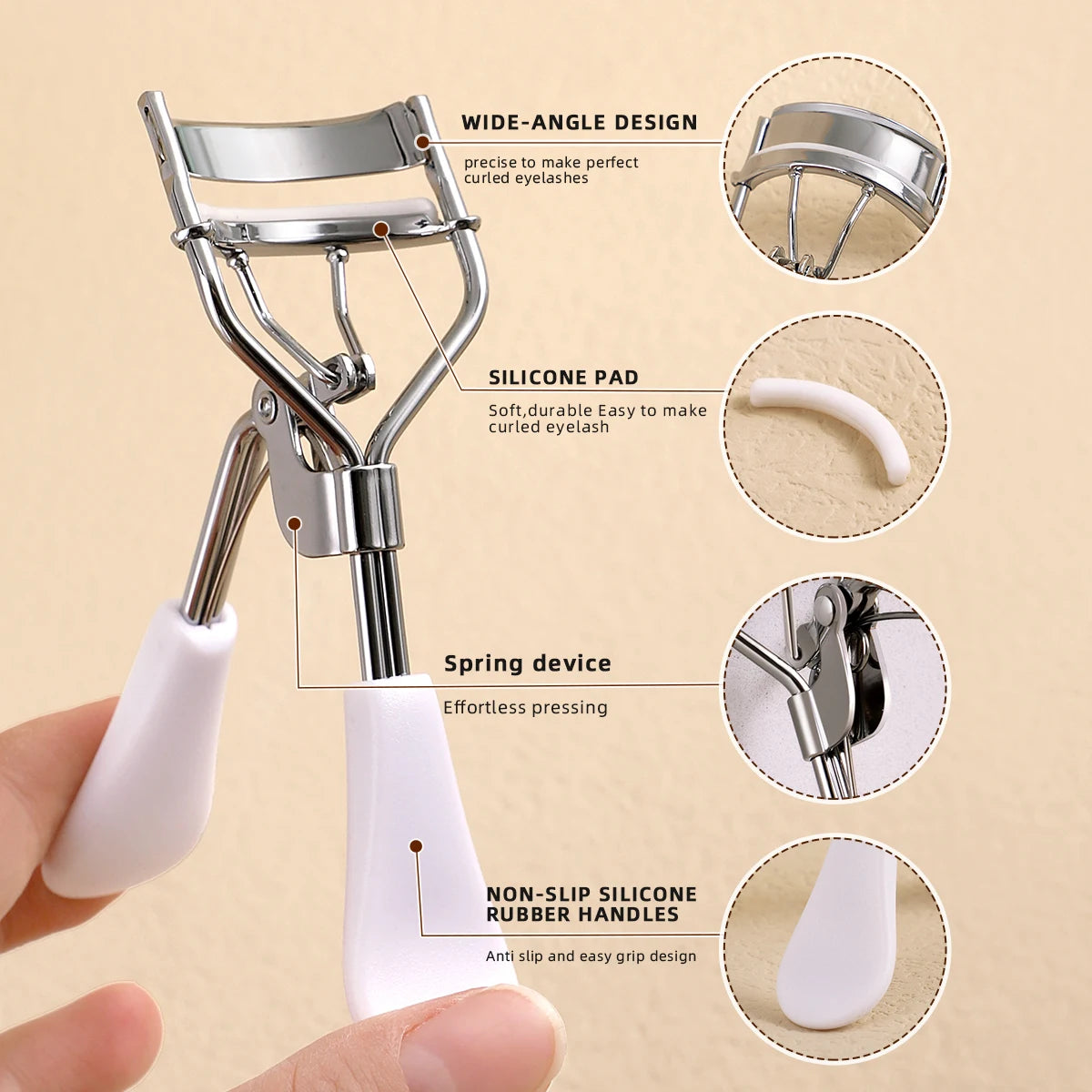 Glowify™ 4-in-1 Heated Eyelash Curler – Long-Lasting Lift in Seconds