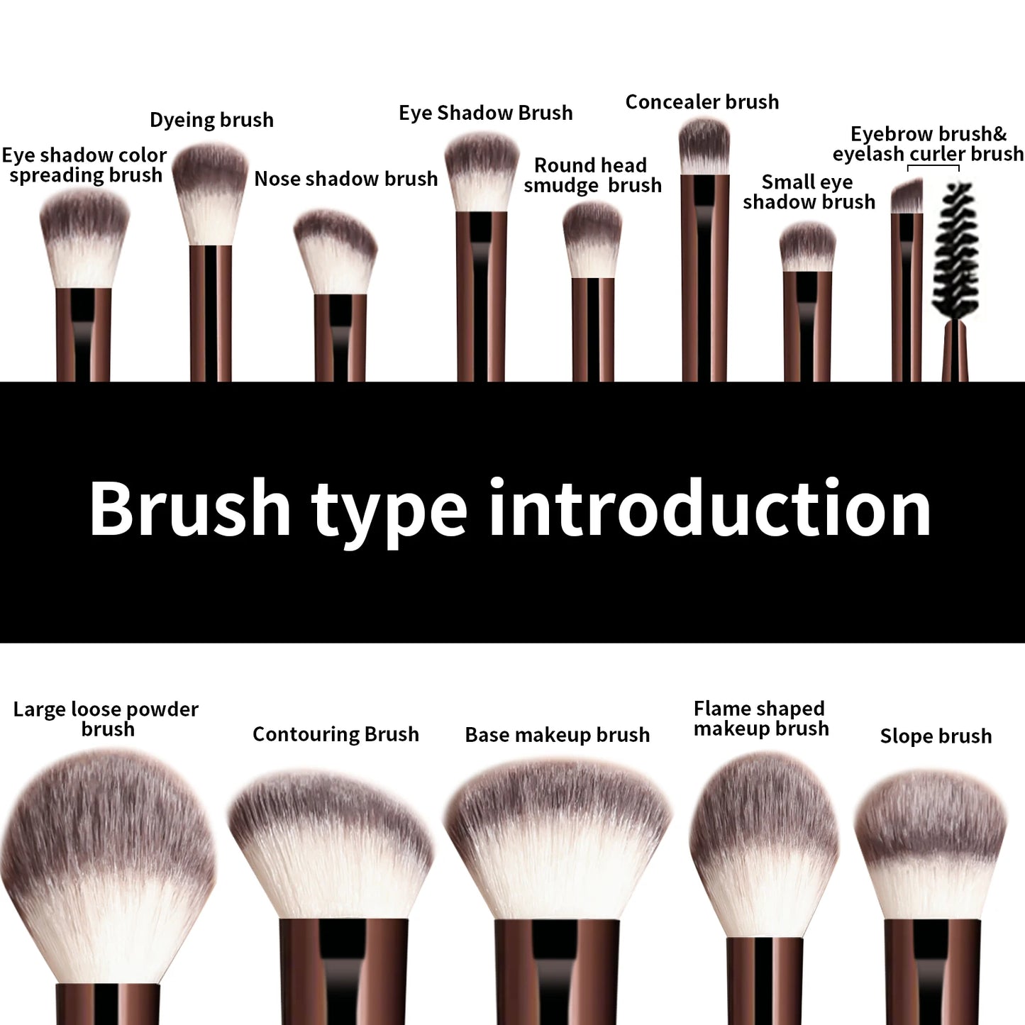 13PCS Makeup Brush Set