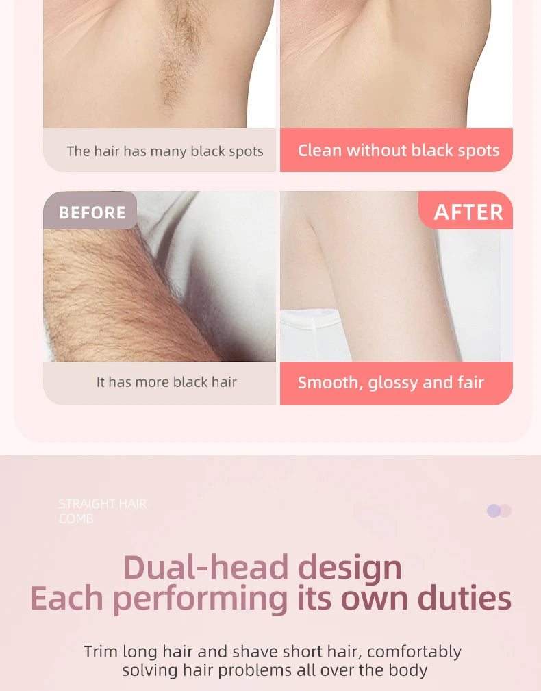 Glowify™ SmoothShave Pro – Painless Electric Body Shaver