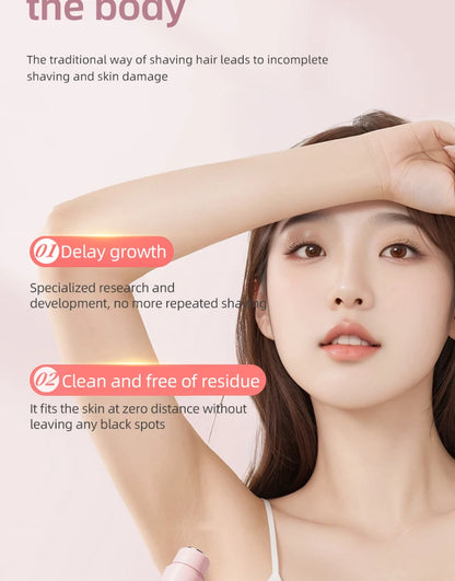 Glowify™ SmoothShave Pro – Painless Electric Body Shaver