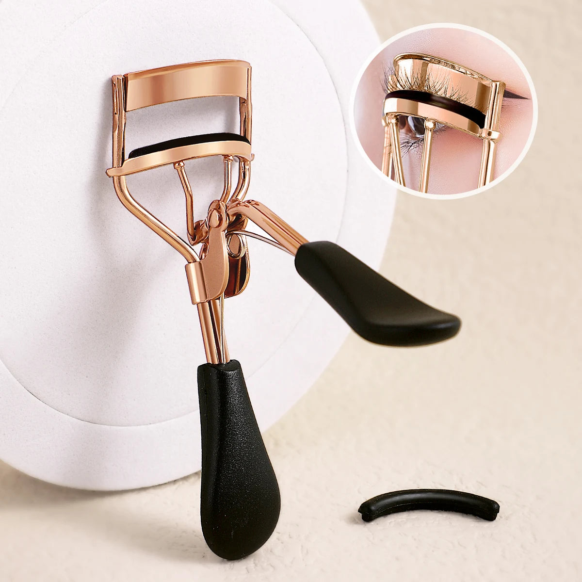 Glowify™ 4-in-1 Heated Eyelash Curler – Long-Lasting Lift in Seconds