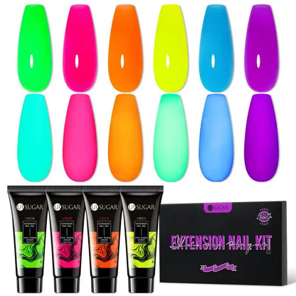UR SUGAR™ Acrylic UV Gel Extension Nail Kit – Salon Nails From Home