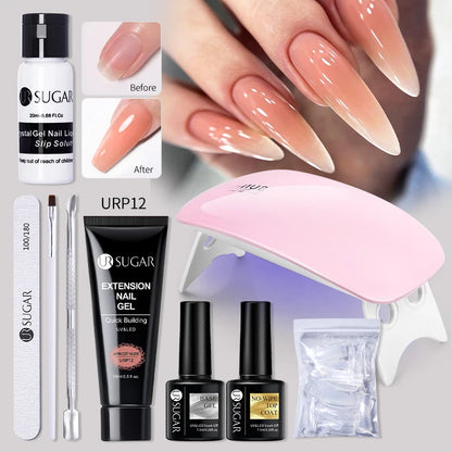 UR SUGAR™ Acrylic UV Gel Extension Nail Kit – Salon Nails From Home