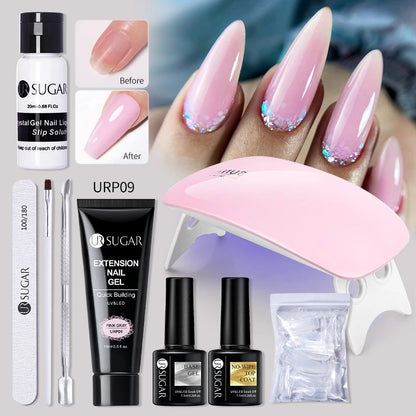 UR SUGAR™ Acrylic UV Gel Extension Nail Kit – Salon Nails From Home
