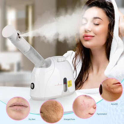 Glowify™ Facial Steamer – Spa-Level Hydration &amp; Pore Detox at Home