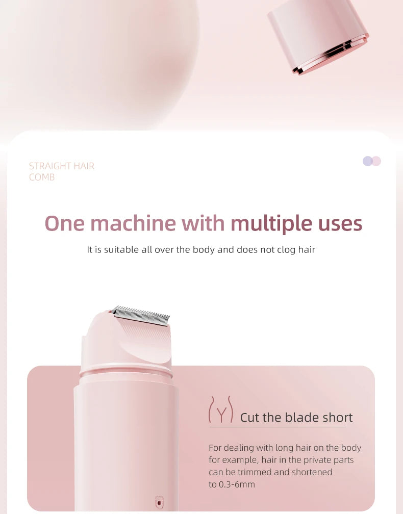 Glowify™ SmoothShave Pro – Painless Electric Body Shaver